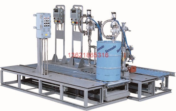 化工灌裝機,200L灌裝機,涂料油漆灌裝機,潤滑油灌裝機