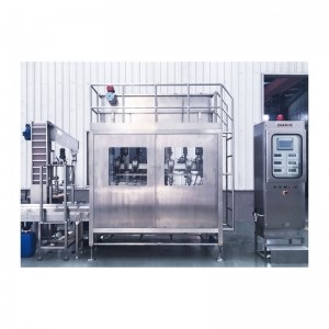 自動碼垛灌裝機(jī) 100-200BPH桶裝水灌裝生產(chǎn)線