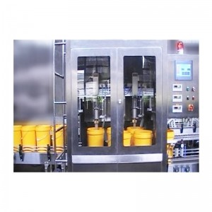 25L聚酯灌裝線 自動夾蓋灌裝線智能化灌裝設(shè)備